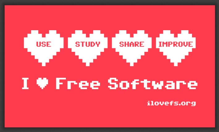 I ♥ Free Software