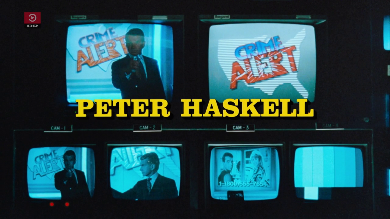 Opening titles showing the name 'Peter Haskell'